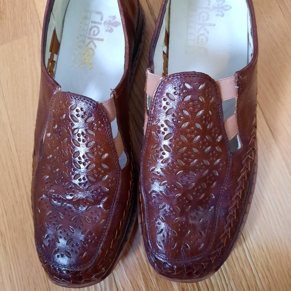 Rieker antistress leather shoes